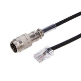 Maxbell 8Pin to RJ-45 Microphone Adapter for ft-450D ft-897D ft-991 Accessories