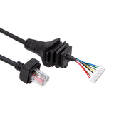 Maxbell 8 Pin Replacement Microphones Cable HM152 HM154 for IC-2725E IC-2800H ID-1