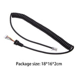 Maxbell Microphone Cord Wire Replacement for ft-8800R ft-8900R ft-7900R Lightweight