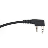 Maxbell Mic Microphone Extension Cable 2 Pin 3.5mm Stereo Microphone Pin for UV-5R