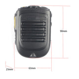 Maxbell Walkie Talkie Handheld Mic 3.5mm Earphone Jack Black for F22 4G-W2Plus