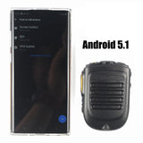 Maxbell Walkie Talkie Handheld Mic 3.5mm Earphone Jack Black for F22 4G-W2Plus