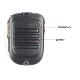 Maxbell Walkie Talkie Handheld Mic 3.5mm Earphone Jack Black for F22 4G-W2Plus