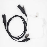 Maxbell Walkie Talkie Headset with Clip Adapter Cable for Xir P6600 DP2600 Xir E8600