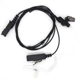 Maxbell Walkie Talkie Headset with Clip Adapter Cable for Xir P6600 DP2600 Xir E8600