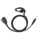 Maxbell Walkie Talkie Headset in Ear Design Ear Hook Adapter Cable for Ic-M33 M34