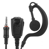 Maxbell Walkie Talkie Headset in Ear Design Ear Hook Adapter Cable for Ic-M33 M34