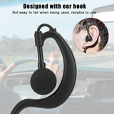 Maxbell Walkie Talkie Headset in Ear Design Ear Hook Adapter Cable for Ic-M33 M34