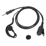 Maxbell Walkie Talkie Headset in Ear Design Ear Hook Adapter Cable for Ic-M33 M34