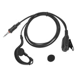 Maxbell Walkie Talkie Headset in Ear Design Ear Hook Adapter Cable for Ic-M33 M34