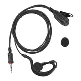 Maxbell Walkie Talkie Headset in Ear Design Ear Hook Adapter Cable for Ic-M33 M34