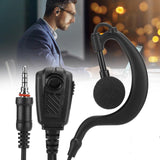Maxbell Walkie Talkie Headset in Ear Design Ear Hook Adapter Cable for Ic-M33 M34