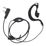 Maxbell Walkie Talkie Earpiece with Microphone for BaoFeng UV-5RA BF-888S UV-5RE