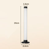 Maxbell RGB LED Video Light Adjustable Rechargeable for Live stream Vlog Tabletop A