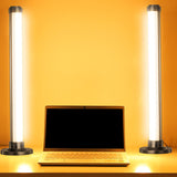 Maxbell RGB LED Video Light Adjustable Rechargeable for Live stream Vlog Tabletop A