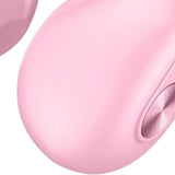 Maxbell 1 Piece Ear Clip Wireless Headset Portable HiFi Sound for Driving Business Pink