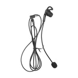 Maxbell Referee Single Ear Earphone Wired Professional for Laptop PC Phones Tablet