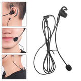 Maxbell Referee Single Ear Earphone Wired Professional for Laptop PC Phones Tablet