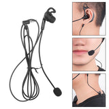 Maxbell Referee Single Ear Earphone Wired Professional for Laptop PC Phones Tablet