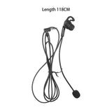 Maxbell Referee Single Ear Earphone Wired Professional for Laptop PC Phones Tablet