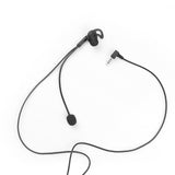 Maxbell Referee Single Ear Earphone Wired Professional for Laptop PC Phones Tablet