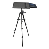 Maxbell Universal Projector Tripod Stand, Purpose for Camping Tablet Workstation Tray Rotatable