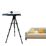Maxbell Universal Projector Tripod Stand, Purpose for Camping Tablet Workstation Tray Rotatable