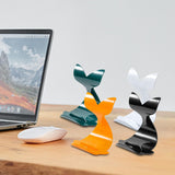 Maxbell Cartoon Desktop Phone Holder Lazy Bracket Support for Tabletop Office Decor Green