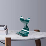 Maxbell Cartoon Desktop Phone Holder Lazy Bracket Support for Tabletop Office Decor Green