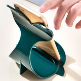 Maxbell Cartoon Desktop Phone Holder Lazy Bracket Support for Tabletop Office Decor Green