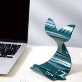 Maxbell Cartoon Desktop Phone Holder Lazy Bracket Support for Tabletop Office Decor Green