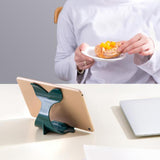 Maxbell Cartoon Desktop Phone Holder Lazy Bracket Support for Tabletop Office Decor Green