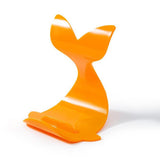 Maxbell Cartoon Desktop Phone Holder Lazy Bracket Support for Tabletop Office Decor Orange