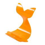 Maxbell Cartoon Desktop Phone Holder Lazy Bracket Support for Tabletop Office Decor Orange