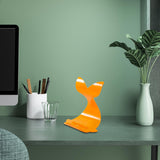 Maxbell Cartoon Desktop Phone Holder Lazy Bracket Support for Tabletop Office Decor Orange