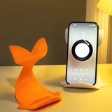 Maxbell Cartoon Desktop Phone Holder Lazy Bracket Support for Tabletop Office Decor Black