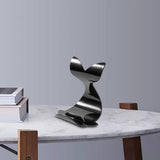 Maxbell Cartoon Desktop Phone Holder Lazy Bracket Support for Tabletop Office Decor Black