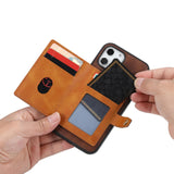 Maxbell Shockproof Cell Phone Cover Mobile Accessories Phone Case for for S23 Phone Brown