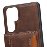 Maxbell Shockproof Cell Phone Cover Mobile Accessories Phone Case for for S23 Phone Brown