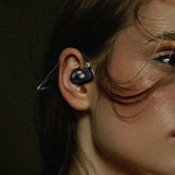 Maxbell Headphones Headset Sweatproof HiFi Earphones for Cycling Workout Sports Black