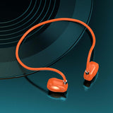 Maxbell Headphones Headset Sweatproof HiFi Earphones for Cycling Workout Sports Orange