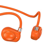 Maxbell Headphones Headset Sweatproof HiFi Earphones for Cycling Workout Sports Orange