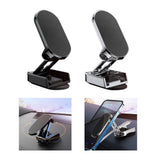 Maxbell Magnetic Car Phone Holder Alloy Home Adjustable Rotatable Portable Universal Black