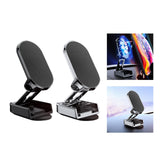 Maxbell Magnetic Car Phone Holder Alloy Home Adjustable Rotatable Portable Universal Black
