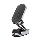 Maxbell Magnetic Car Phone Holder Alloy Home Adjustable Rotatable Portable Universal Argent