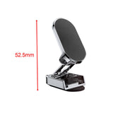 Maxbell Magnetic Car Phone Holder Alloy Home Adjustable Rotatable Portable Universal Argent