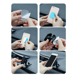 Maxbell Compact Magnetic Car Phone Holder for Dashboard Rotatable Easily Install