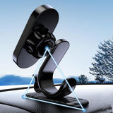Maxbell Compact Magnetic Car Phone Holder for Dashboard Rotatable Easily Install