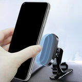 Maxbell Compact Magnetic Car Phone Holder for Dashboard Rotatable Easily Install