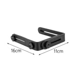 Maxbell Dual L Shape Camera Flash Bracket Extension Bar Heavy Duty for DSLR Camera